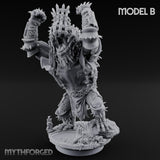 Spines Bursting Demon Hound B Miniature for Dungeons and Dragons, Pathfinder or other TTRPGs