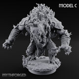 Spines Bursting Demon Hound C Miniature for Dungeons and Dragons, Pathfinder or other TTRPGs