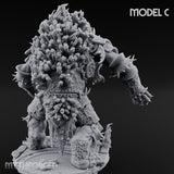 Spines Bursting Demon Hound C Miniature for Dungeons and Dragons, Pathfinder or other TTRPGs