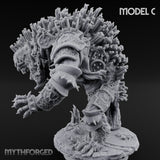 Spines Bursting Demon Hound C Miniature for Dungeons and Dragons, Pathfinder or other TTRPGs