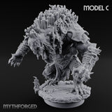 Spines Bursting Demon Hound C Miniature for Dungeons and Dragons, Pathfinder or other TTRPGs