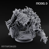 Spines Bursting Demon Hound D Miniature for Dungeons and Dragons, Pathfinder or other TTRPGs