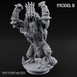 Spines Bursting Demon Hounds Miniature for Dungeons and Dragons, Pathfinder or other TTRPGs