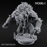 Spines Bursting Demon Hounds Miniature for Dungeons and Dragons, Pathfinder or other TTRPGs