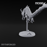 Perched And Calm Spirit Dragons C Miniature for Dungeons and Dragons, Pathfinder or other TTRPGs