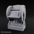 Spoke-Wheeled Tome-Tiered Scholar's Book Wheel Miniature for Dungeons and Dragons, Pathfinder or other TTRPGs