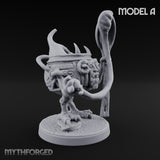 Spoon Wielding Mimic Cauldron A Miniature for Dungeons and Dragons, Pathfinder or other TTRPGs