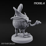 Spoon Wielding Mimic Cauldron A Miniature for Dungeons and Dragons, Pathfinder or other TTRPGs