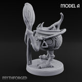 Spoon Wielding Mimic Cauldron A Miniature for Dungeons and Dragons, Pathfinder or other TTRPGs