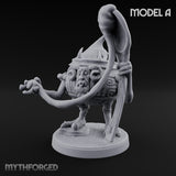 Spoon Wielding Mimic Cauldron A Miniature for Dungeons and Dragons, Pathfinder or other TTRPGs