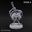 Spoon Wielding Mimic Cauldron B Miniature for Dungeons and Dragons, Pathfinder or other TTRPGs