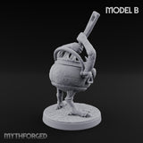 Spoon Wielding Mimic Cauldron B Miniature for Dungeons and Dragons, Pathfinder or other TTRPGs