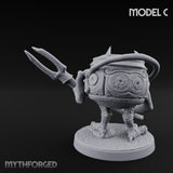 Spoon Wielding Mimic Cauldron C Miniature for Dungeons and Dragons, Pathfinder or other TTRPGs