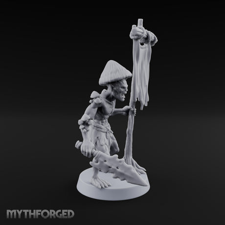 Rags Raised, Temper Frayed Myconid Standard Bearer