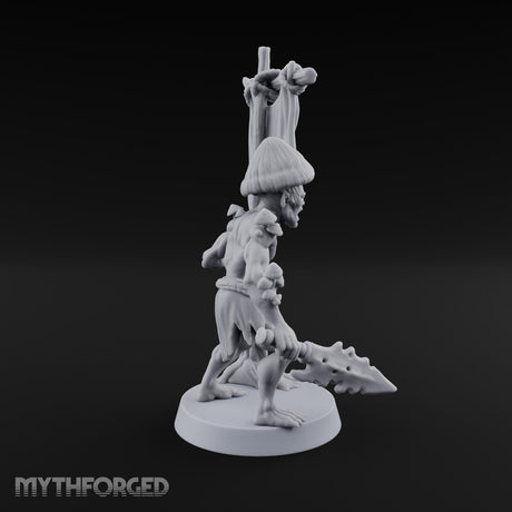 Rags Raised, Temper Frayed Myconid Standard Bearer