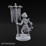 Rags Raised, Temper Frayed Myconid Standard Bearer