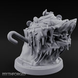 Sprinkles Dripping Mimic Cupcake Miniature for Dungeons and Dragons, Pathfinder or other TTRPGs