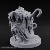 Sprinkles Dripping Mimic Cupcake Miniature for Dungeons and Dragons, Pathfinder or other TTRPGs