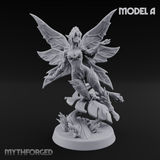 Wings Unfurling Gracefully Sprite Enchantresses Miniature for Dungeons and Dragons, Pathfinder or other TTRPGs