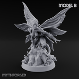 Wings Unfurling Gracefully Sprite Enchantresses Miniature for Dungeons and Dragons, Pathfinder or other TTRPGs