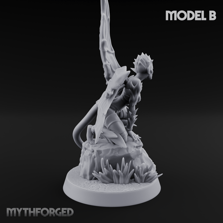 Wings Unfurling Gracefully Sprite Enchantresses B Miniature for Dungeons and Dragons, Pathfinder or other TTRPGs