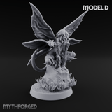 Wings Unfurling Gracefully Sprite Enchantresses D Miniature for Dungeons and Dragons, Pathfinder or other TTRPGs