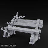 Sprout-Split Bolt-Planked Garden Park Bench gallery 1