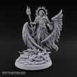Staff Aloft Hand Outstretched Angel Sorcerer — 32mm