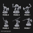 Staff And Shield Bearing Bulbous Automatons Miniature for Dungeons and Dragons, Pathfinder or other TTRPGs