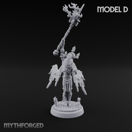 Staff Bearing Angel Priests — D