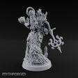 Staff Brandishing Lich Priest Miniature for Dungeons and Dragons, Pathfinder or other TTRPGs