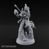 Staff Brandishing Lich Priest Miniature for Dungeons and Dragons, Pathfinder or other TTRPGs