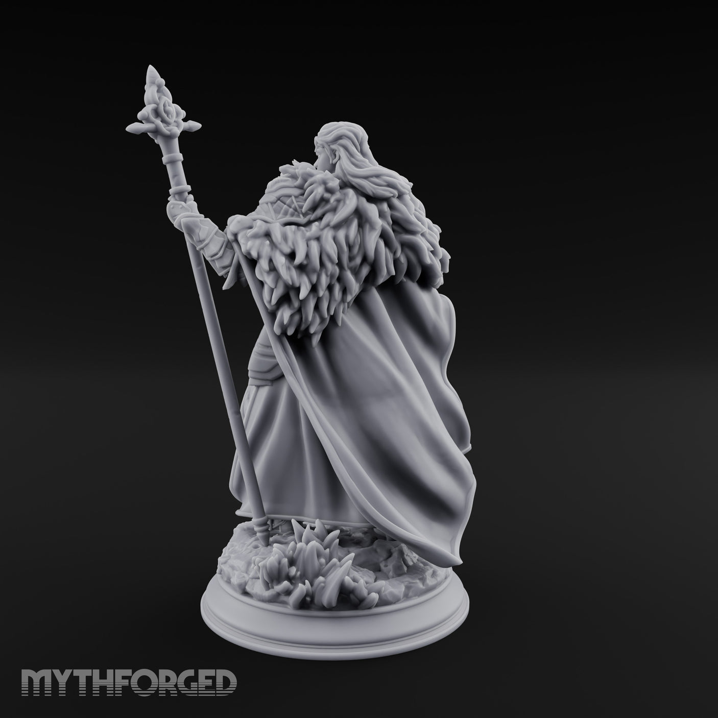 Staff Gripping Sword Trailing Human Paladin gallery 11