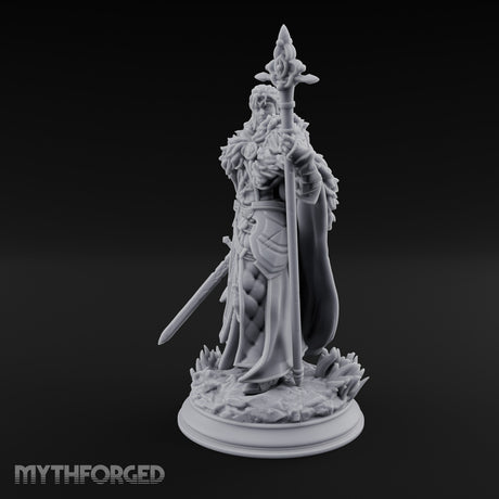 Staff Gripping Sword Trailing Human Paladin gallery 16