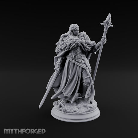 Staff Gripping Sword Trailing Human Paladin gallery 4