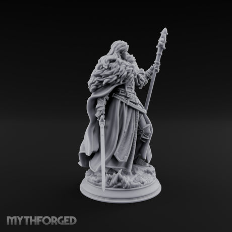 Staff Gripping Sword Trailing Human Paladin gallery 6