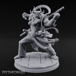 Staff Striking Oni Monk