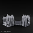 Stake-Topped Shield-Hung Palisade Barricades Miniature for Dungeons and Dragons, Pathfinder or other TTRPGs