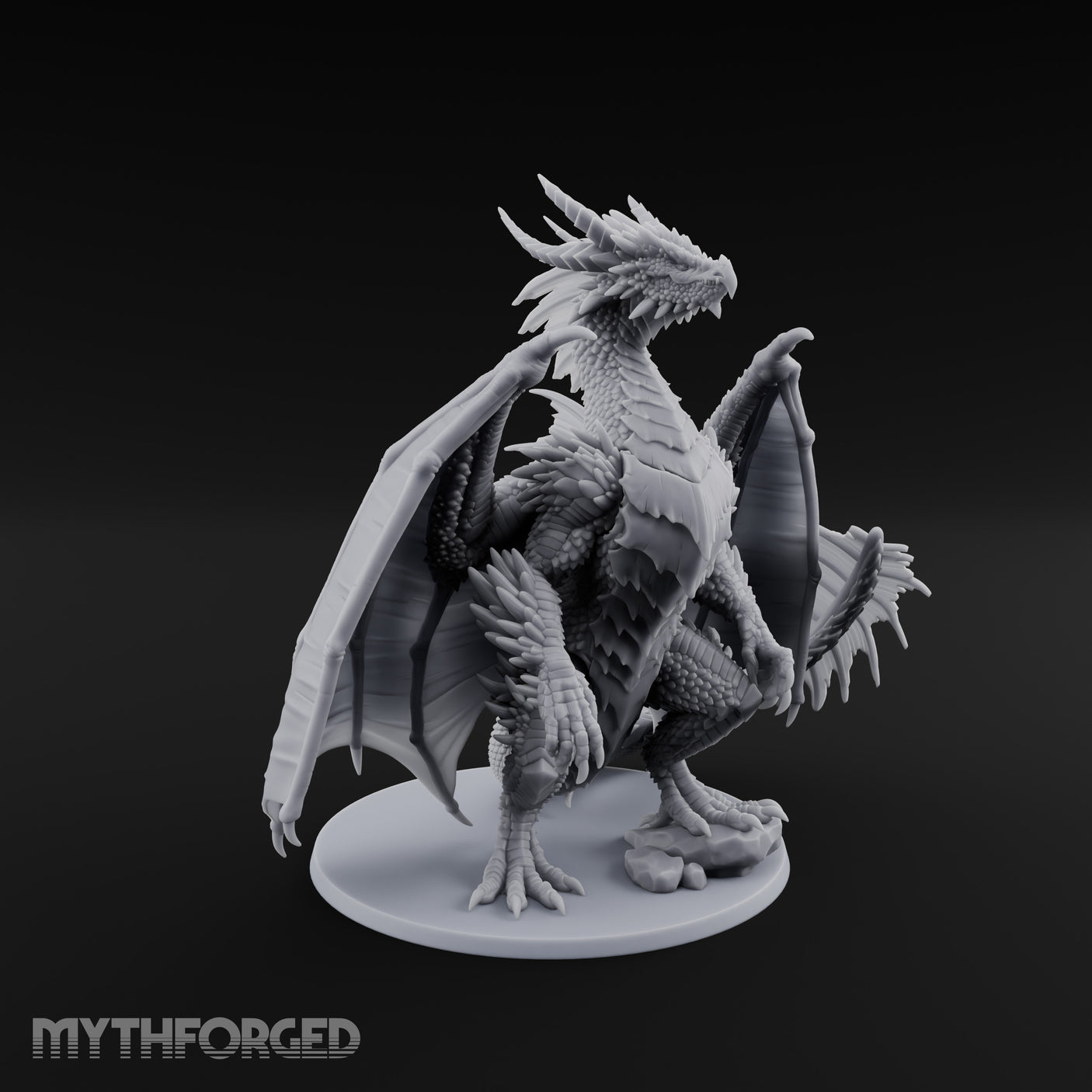 Standing Proud Chromatic Dragon gallery 2