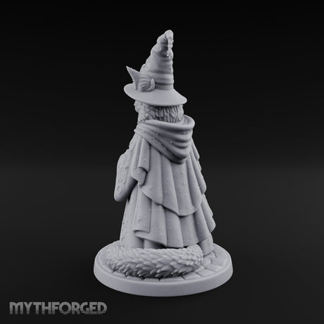 Star Hat Wearing Tabaxi Wizard Miniature for Dungeons and Dragons, Pathfinder or other TTRPGs