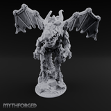 Wings Spread Wide Steam Dragon Lord Miniature for Dungeons and Dragons, Pathfinder or other TTRPGs
