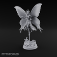 Wings Spread Ascending Pixie Miniature for Dungeons and Dragons, Pathfinder or other TTRPGs