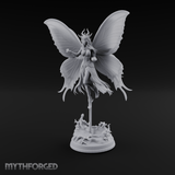 Wings Spread Ascending Pixie Miniature for Dungeons and Dragons, Pathfinder or other TTRPGs