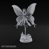 Wings Spread Ascending Pixie Miniature for Dungeons and Dragons, Pathfinder or other TTRPGs