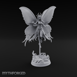 Wings Spread Ascending Pixie Miniature for Dungeons and Dragons, Pathfinder or other TTRPGs