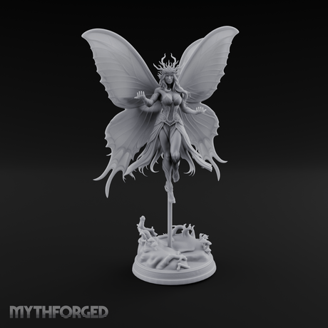Wings Spread Ascending Pixie Miniature for Dungeons and Dragons, Pathfinder or other TTRPGs