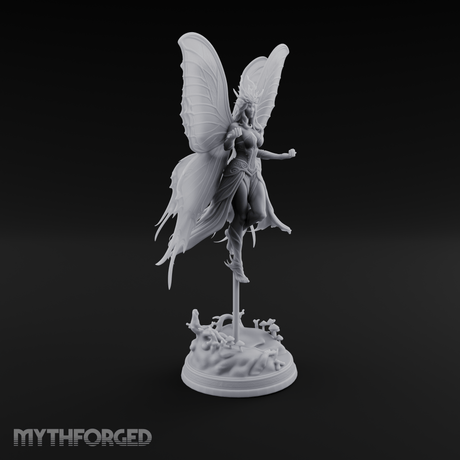 Wings Spread Ascending Pixie Miniature for Dungeons and Dragons, Pathfinder or other TTRPGs