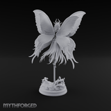 Wings Spread Ascending Pixie Miniature for Dungeons and Dragons, Pathfinder or other TTRPGs