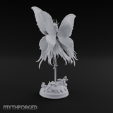 Wings Spread Ascending Pixie Miniature for Dungeons and Dragons, Pathfinder or other TTRPGs