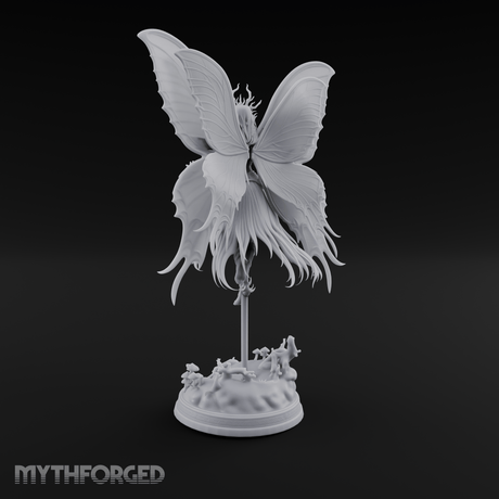 Wings Spread Ascending Pixie Miniature for Dungeons and Dragons, Pathfinder or other TTRPGs